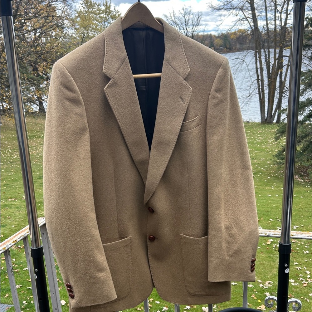 Vintage Palm Beach Men's Tan Blazer
